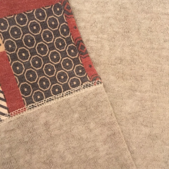 SOFT FUZZY LEGGINGS WITH PATCH DETAILS - Picture 11 of 12